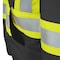 Pioneer Safety Hoodie, Hi-Vis, Black, Cotton, M V2570470U-M - alternate 2